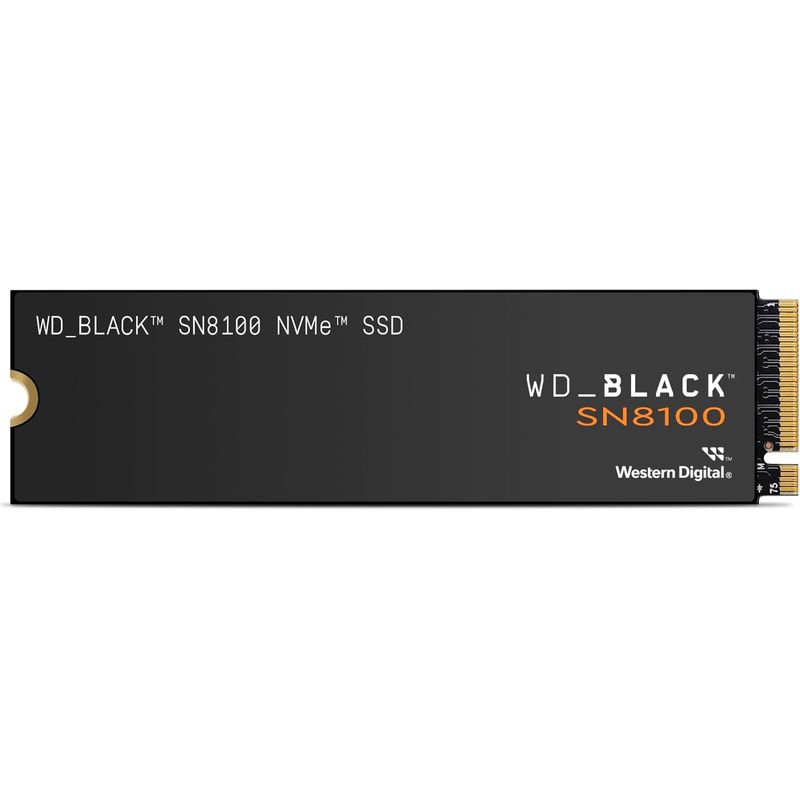 WESTERN DIGITAL - Unidad SSD WD_Black SN8100 2TB PCIe 5.0 NVMe M.2 SSD