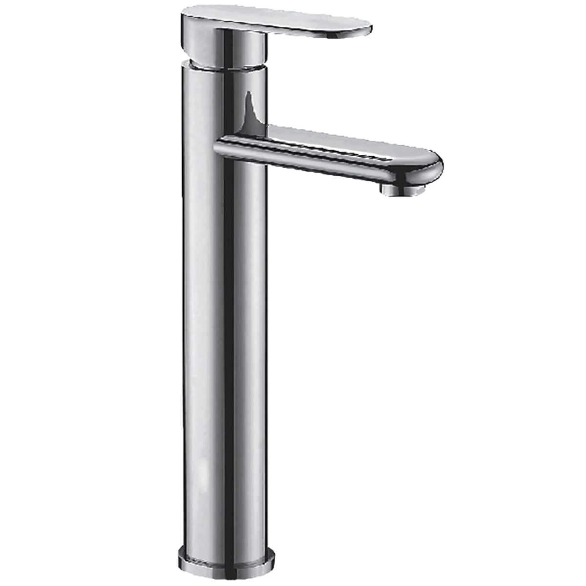 XM - MEZCLADORA MONOCOMANDO PARA LAVATORIO ALTO CROMADO M016A