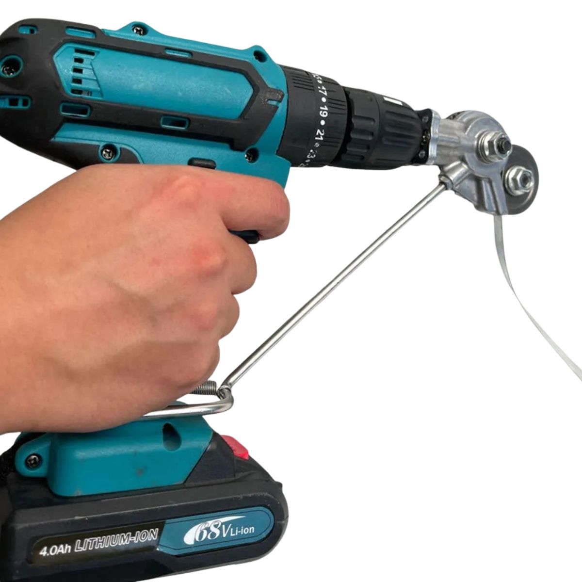 GENERICO - Adaptador Cortador de Calamina para Taladro