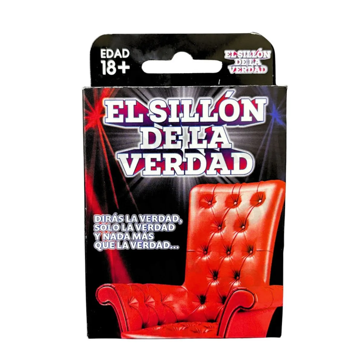 GENERICO - EL SILLÓN DE LA VERDAD  JUEGO DE CARTAS