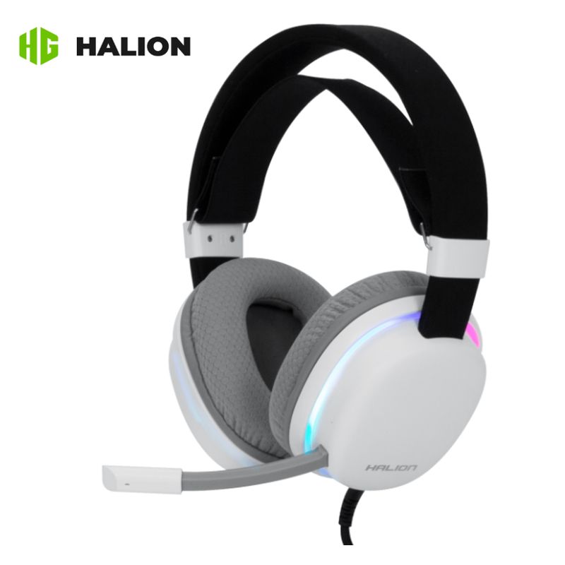 HALION - Audifonos Gamer con Microfono HA-H555 EAGLE RGB 20Hz  20kHz HALION