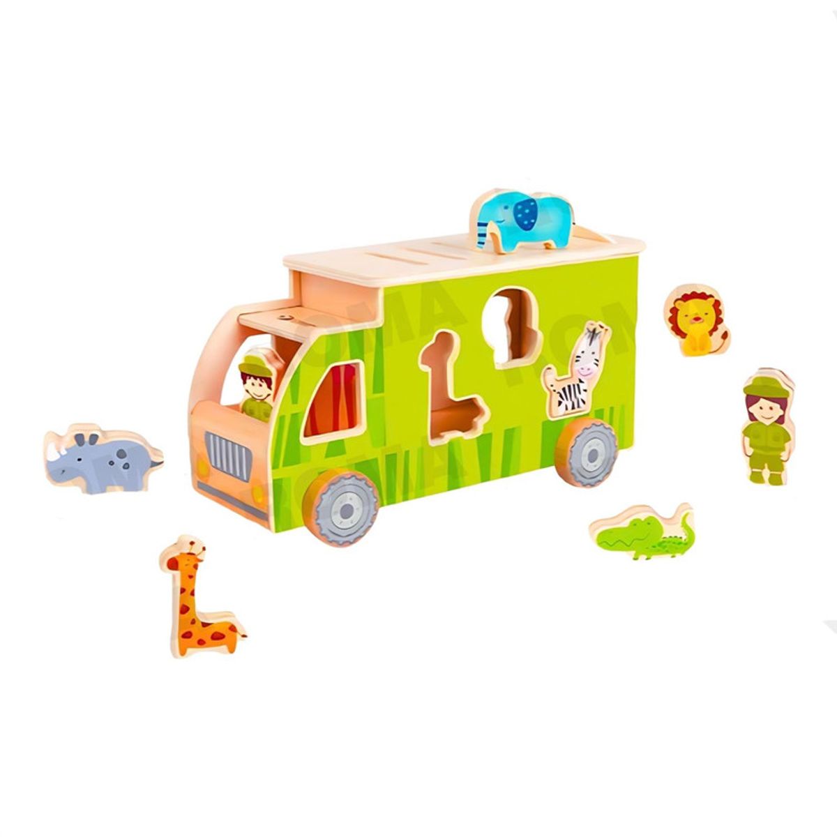 GENERICO - CARRO CLASIFICACIÓN DE ANIMALES - JUEGO DIDÁTICO