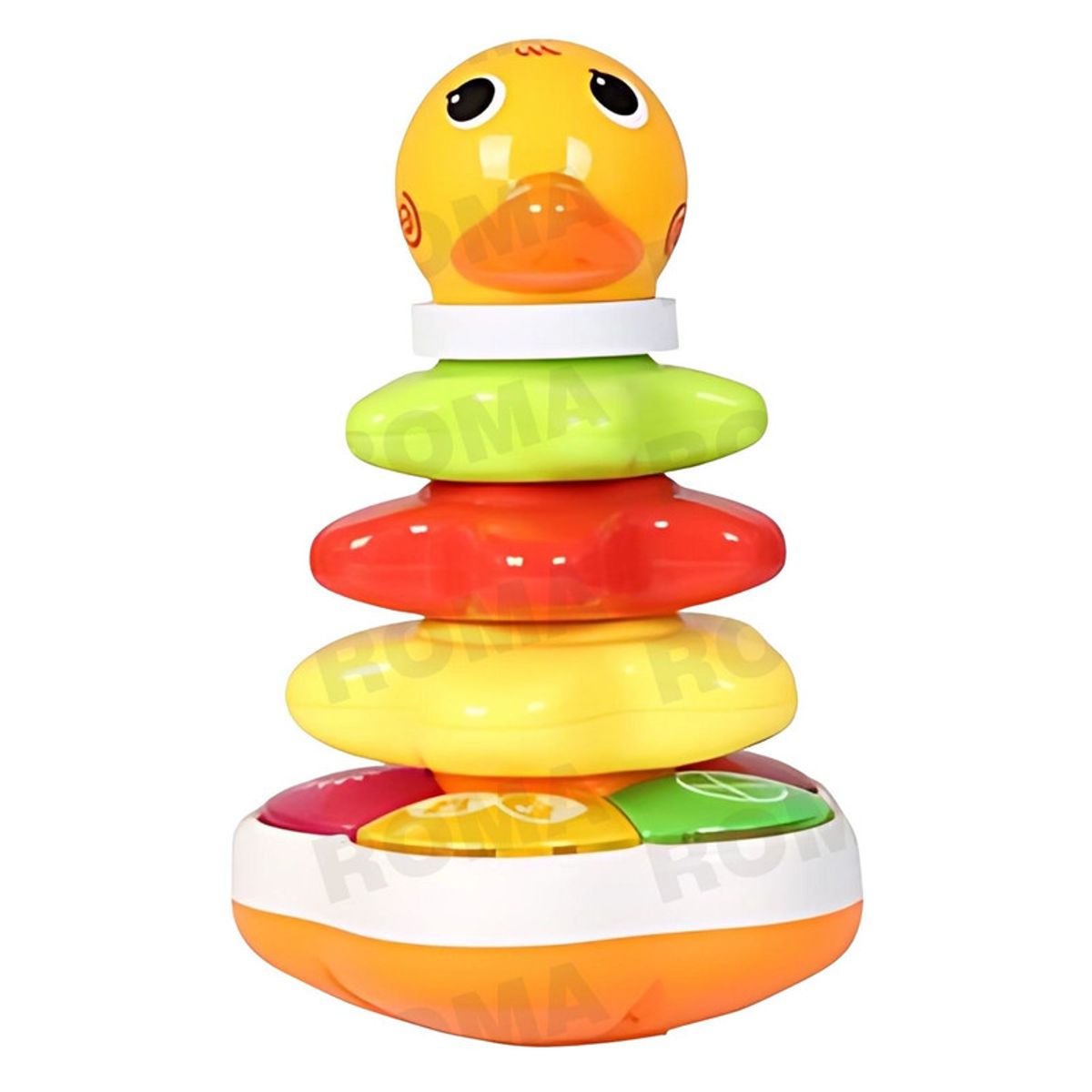 GENERICO - AROS APILABLES PATO LEARNING FUN - JUEGO DIDÁTICO