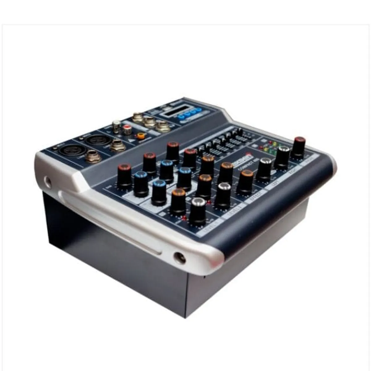 GENERICO - CONSOLA POWER AMPLIFICADA BLUETOOH USB 2 CANALES SISTEMA PHANTOM