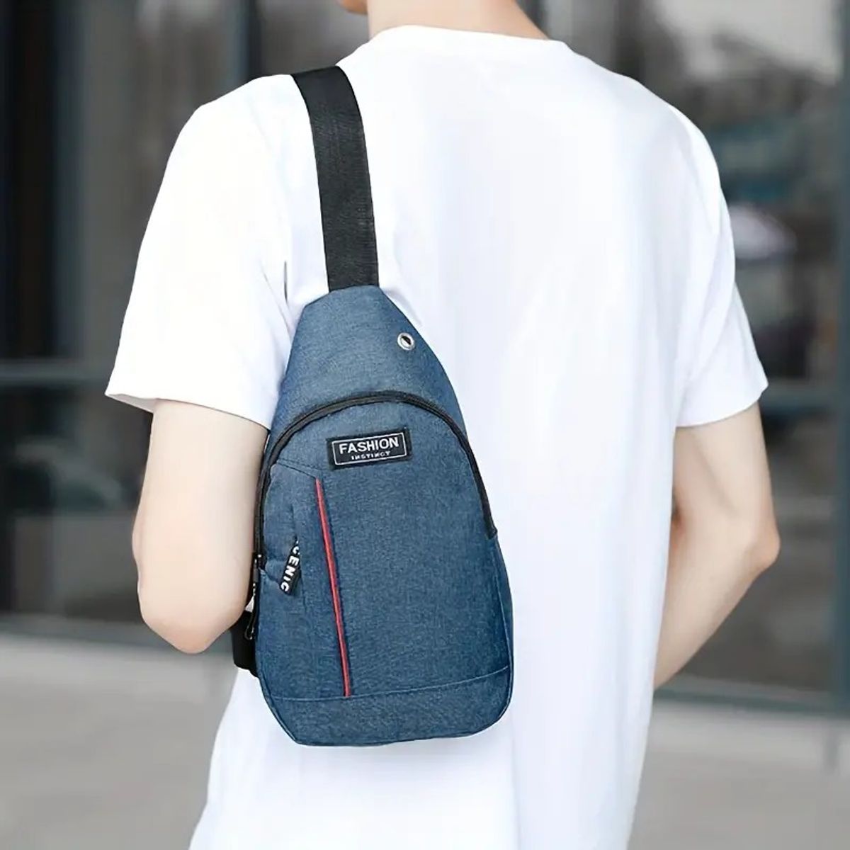 GENERICO - Mochila Morral Bandolera Riñonera Cruzado Juvenil Antirrobo