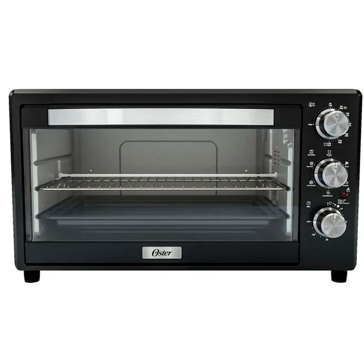 OSTER - Horno Tostador Oster Capacidad 60 Litros TSSTTVLC60L Negro