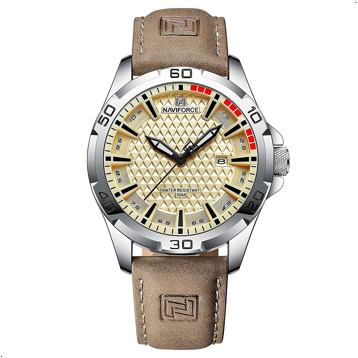 NAVIFORCE - Reloj Naviforce 8023 Cuarzo Para Hombres Resistente al Agua