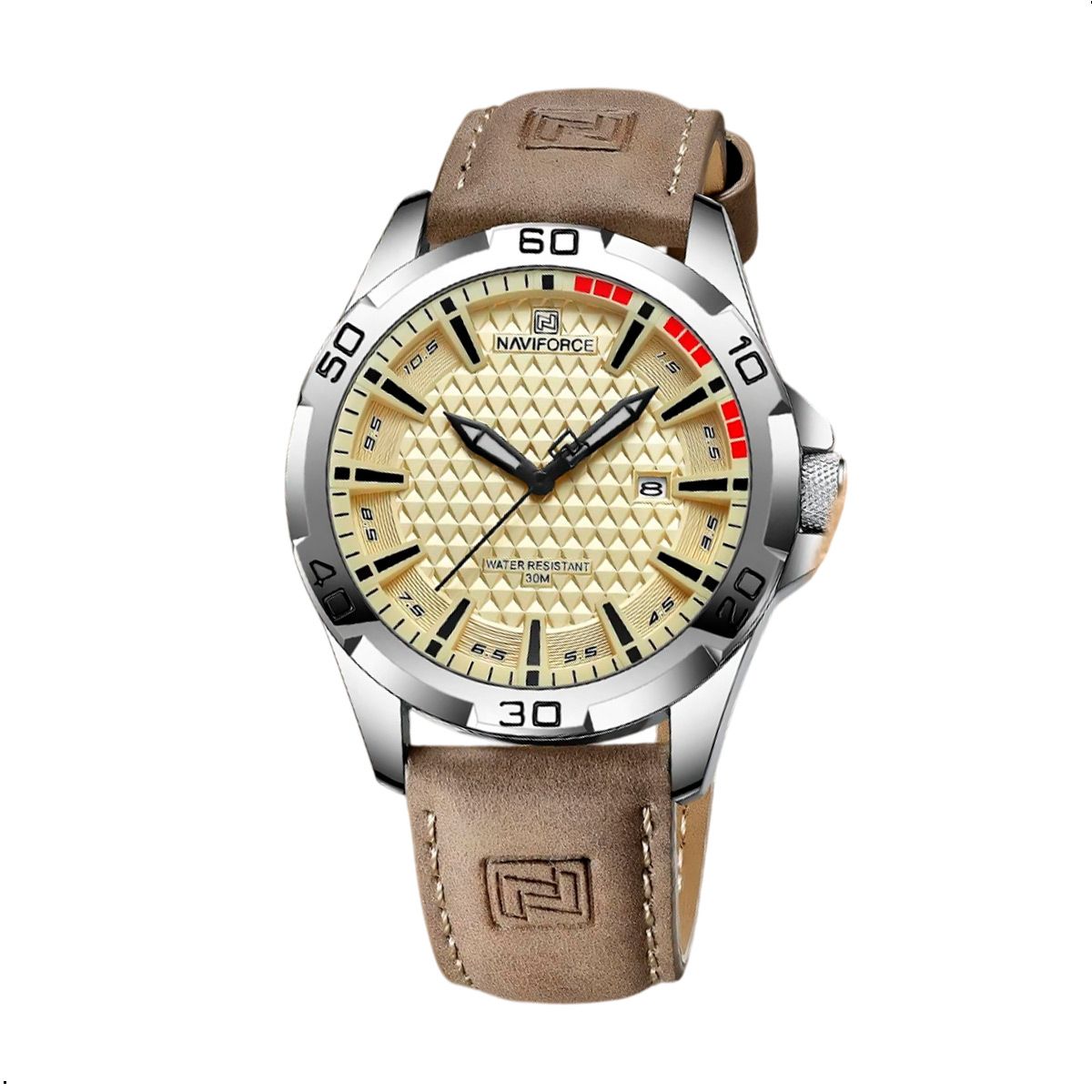 NAVIFORCE - Reloj Naviforce 8023 Cuarzo Para Hombres Resistente al Agua