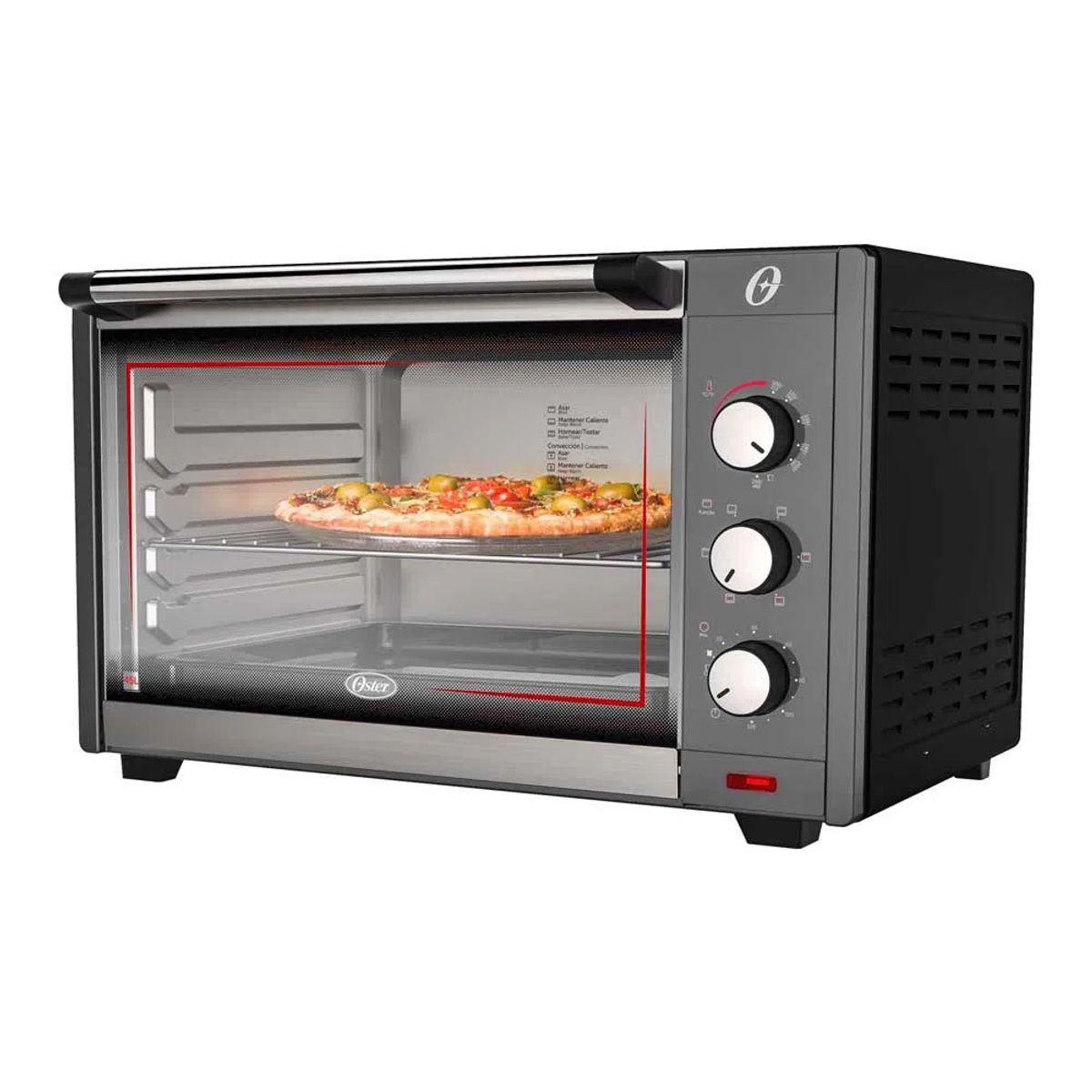 OSTER - Horno Elèctrico 45 litros Oster TSSTTV0045 con Tecnología de convección