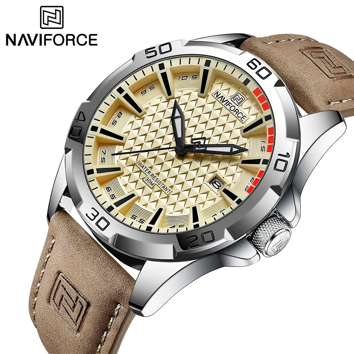 NAVIFORCE - Naviforce Reloj Modelo 8023 Analogo Para Hombres