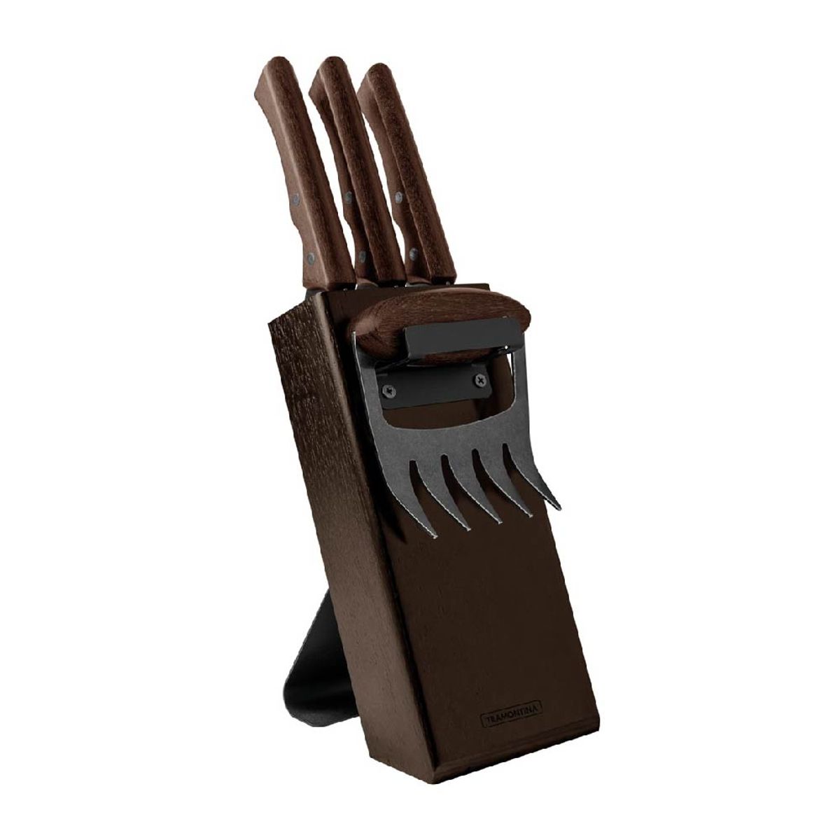 TRAMONTINA - Kit Para Asado TRAMONTINA Churrasco  Acer inox 5 Piezas