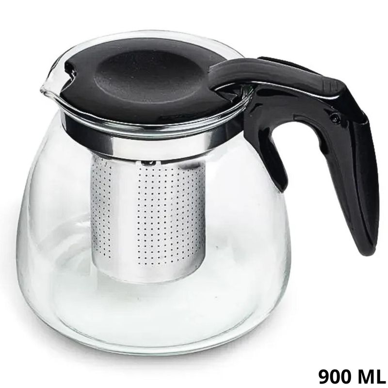 ICHIMATSU - Tetera de vidrio borosilicato con filtro 900 ml- Ichimatsu