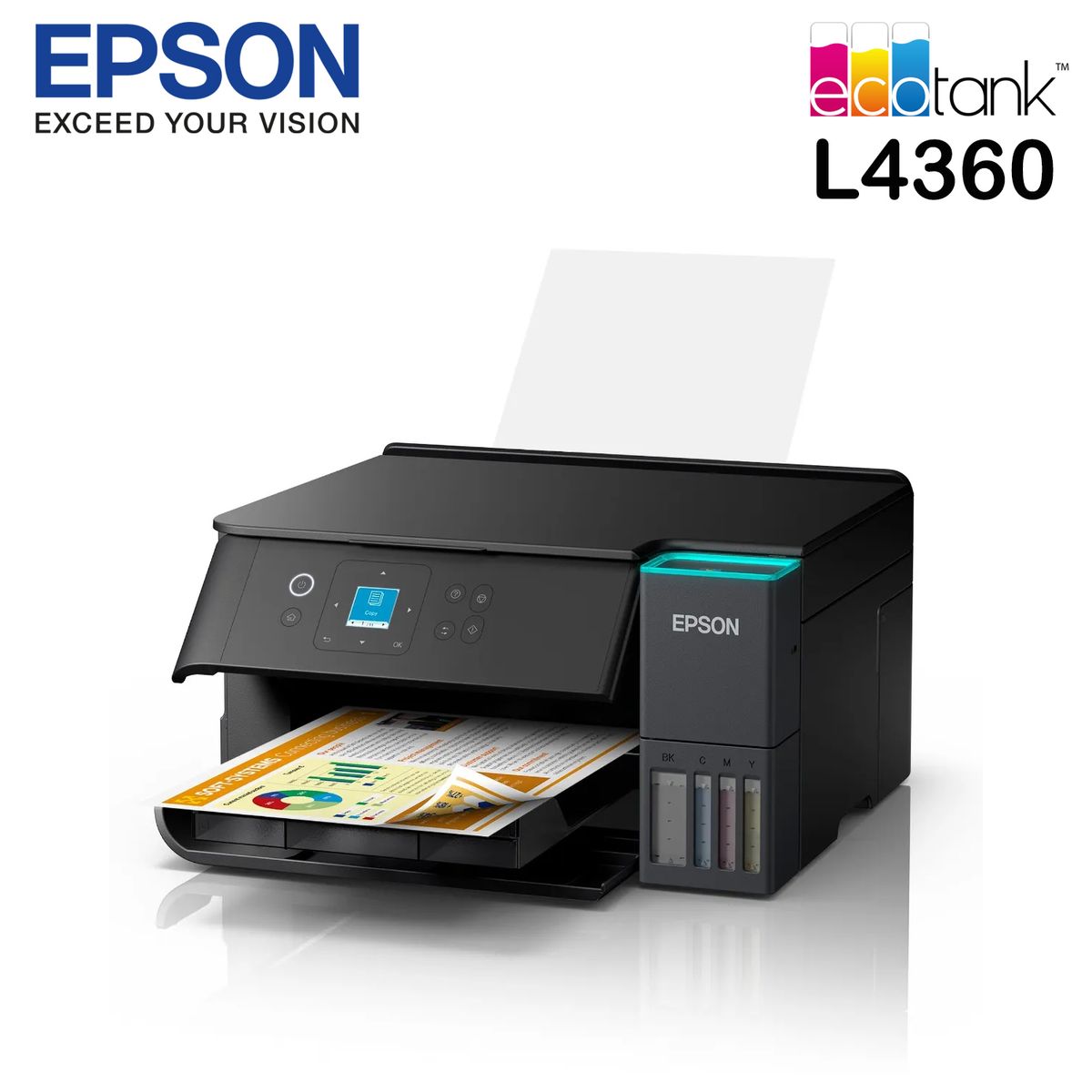EPSON - IMPRESORA MULTIFUNCIONAL ECOTANK EPSON L4360 WIFI DUPLEX