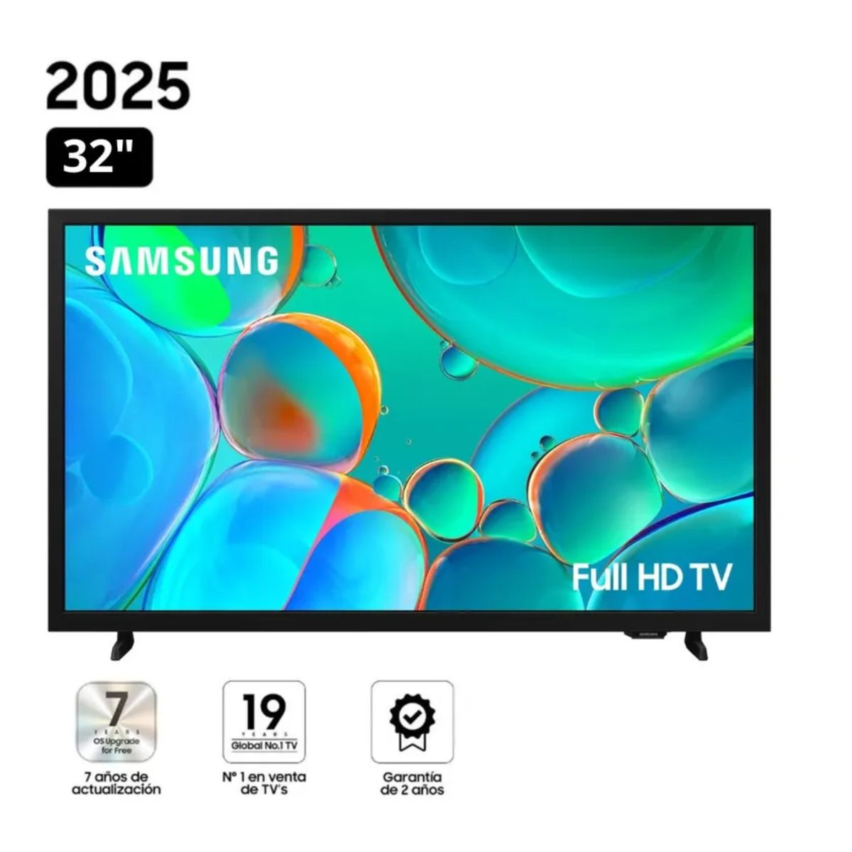 SAMSUNG - Televisor Samsung 32 HD Smart TV H5000F 2025
