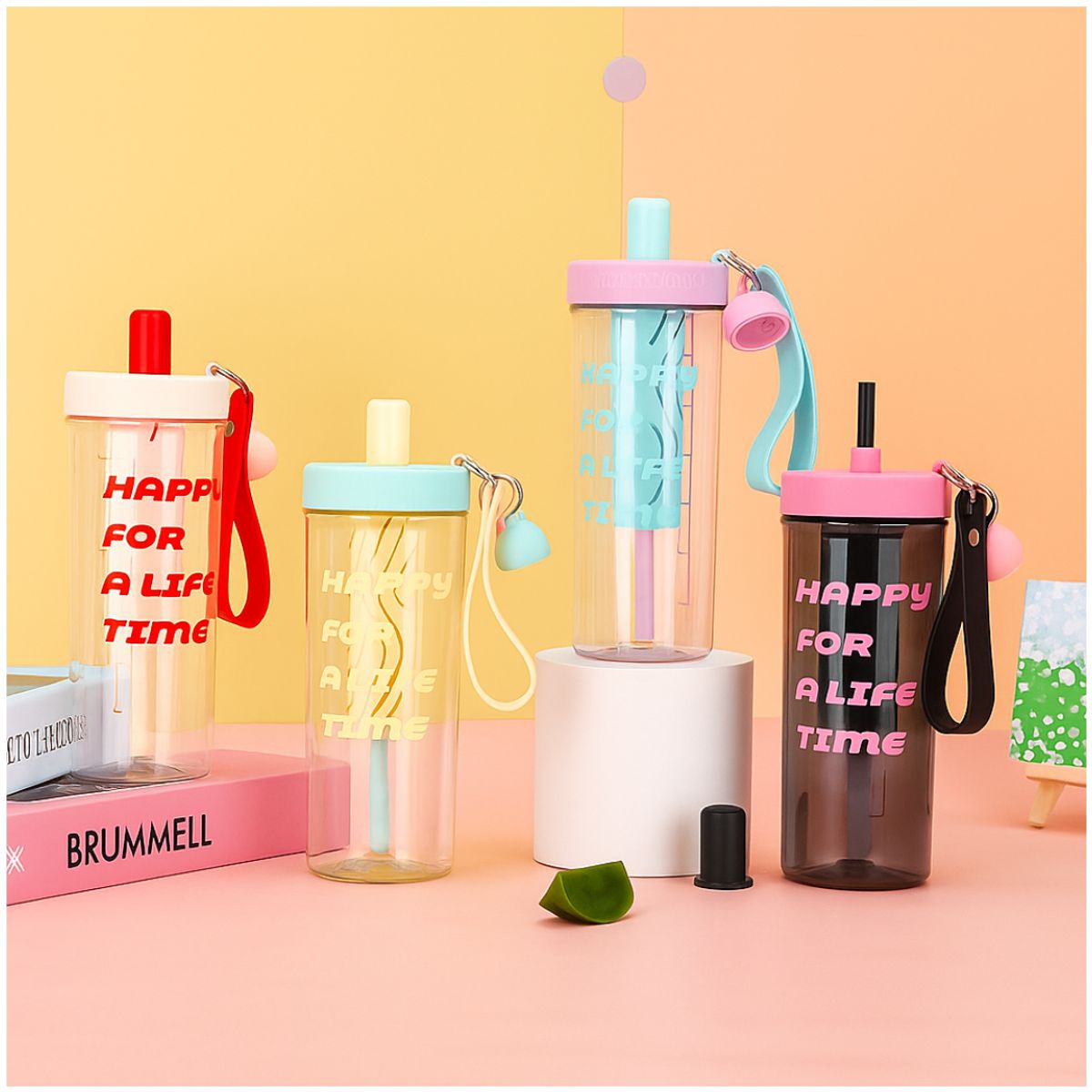 INSPIRA MARKET - Tomatodo Botella Multicolor Happy