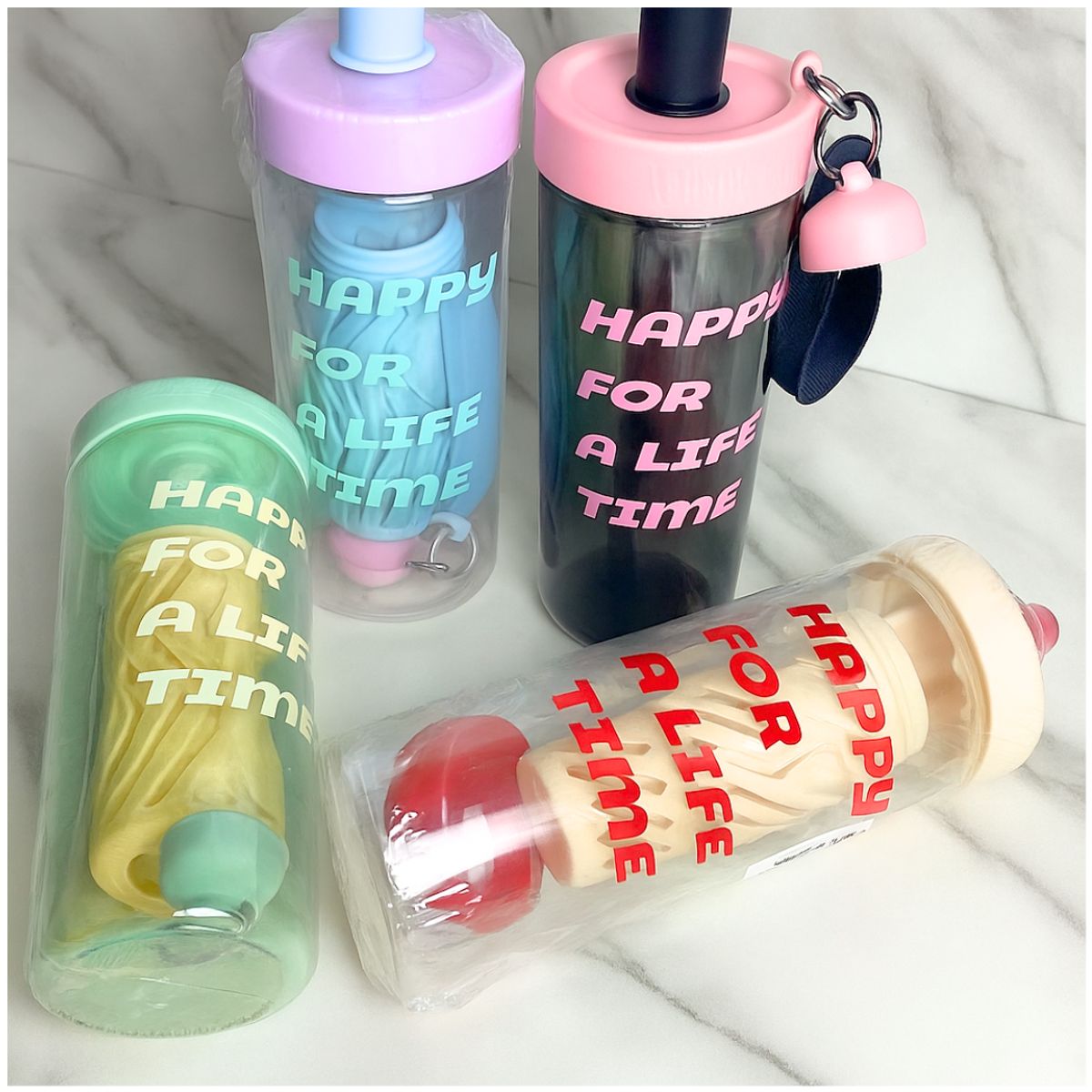 INSPIRA MARKET - Tomatodo Botella Multicolor Happy