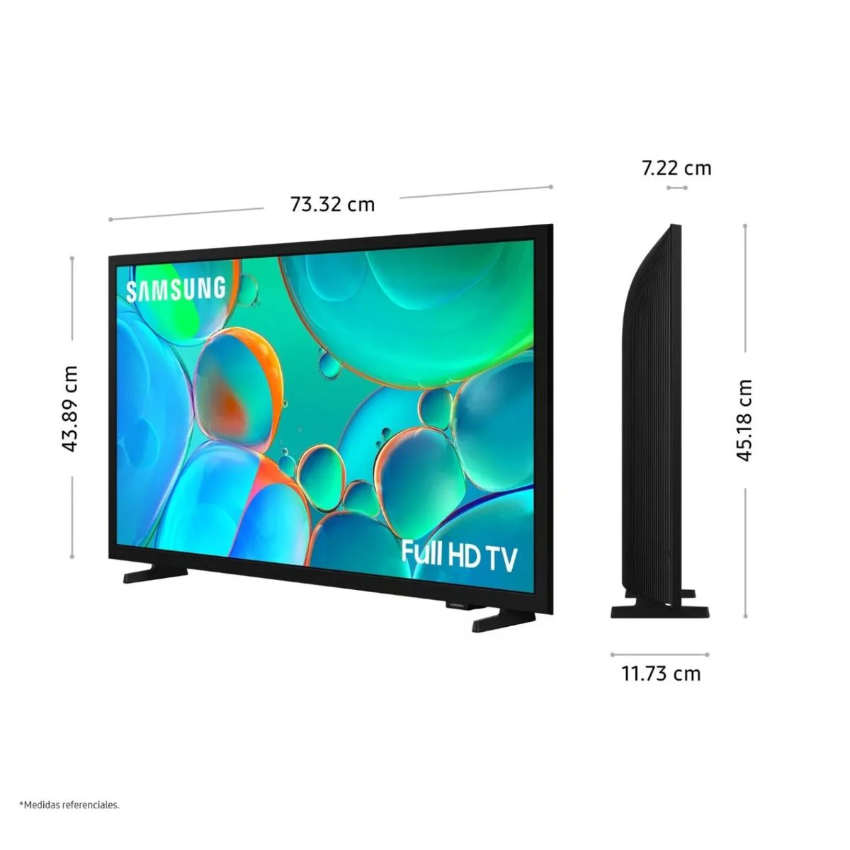 SAMSUNG - Televisor Samsung 32 HD Smart TV H5000F 2025