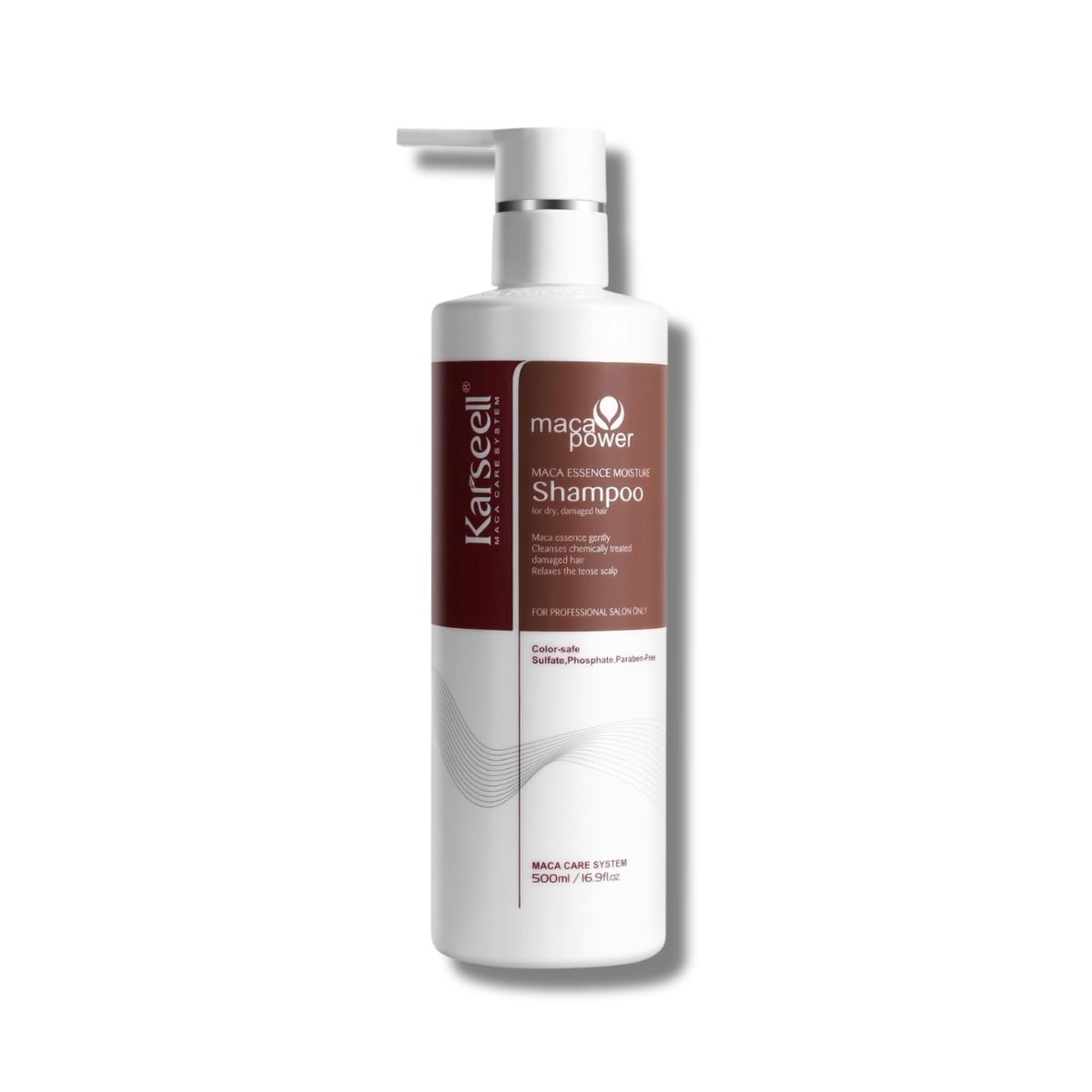 GENERICO - Karseell Maca Essence Moisture Shampoo 500ml Reparación Profunda