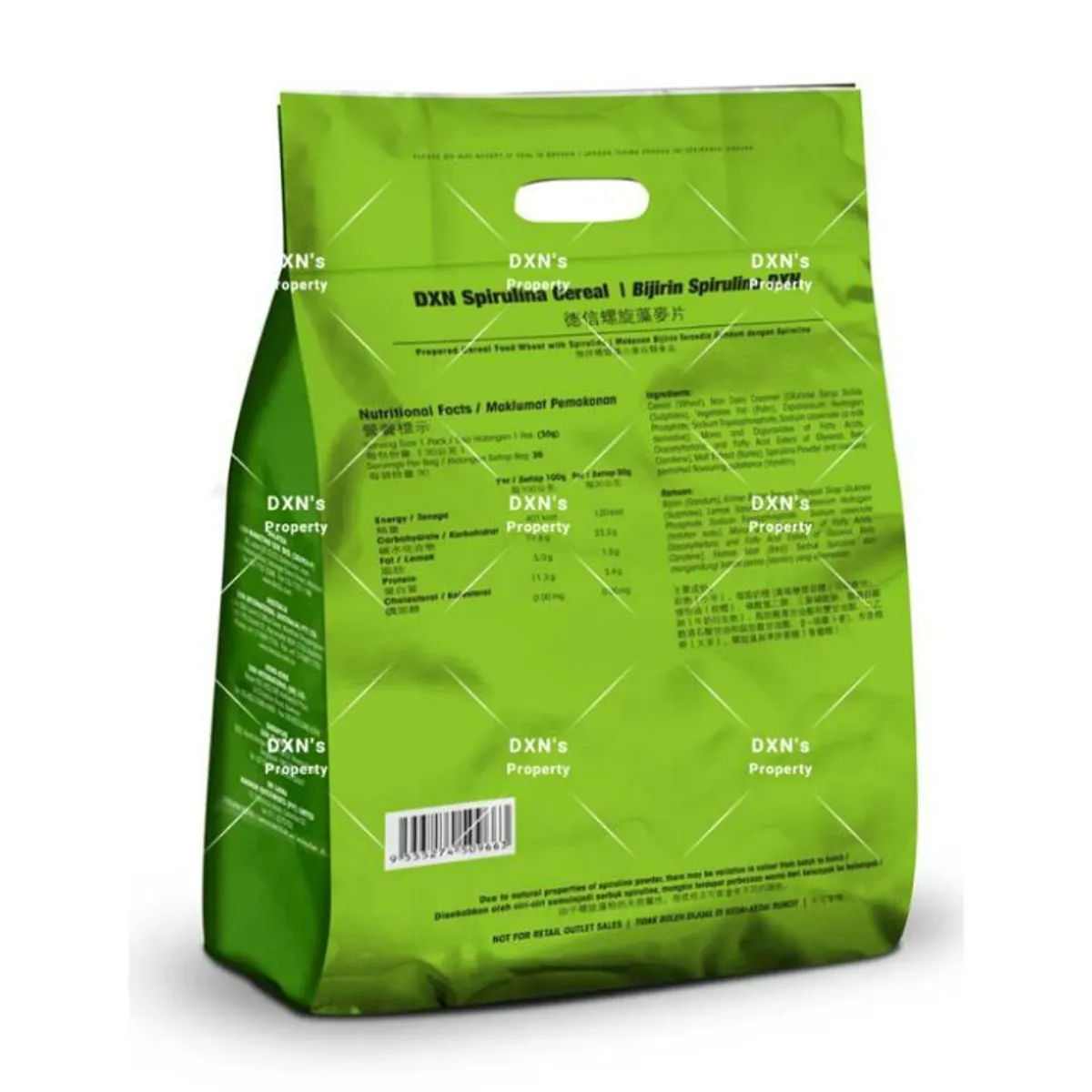 DXN - DXN Espirulina -Spirulina Cereal Bolsa 30 Sobres x 30gr