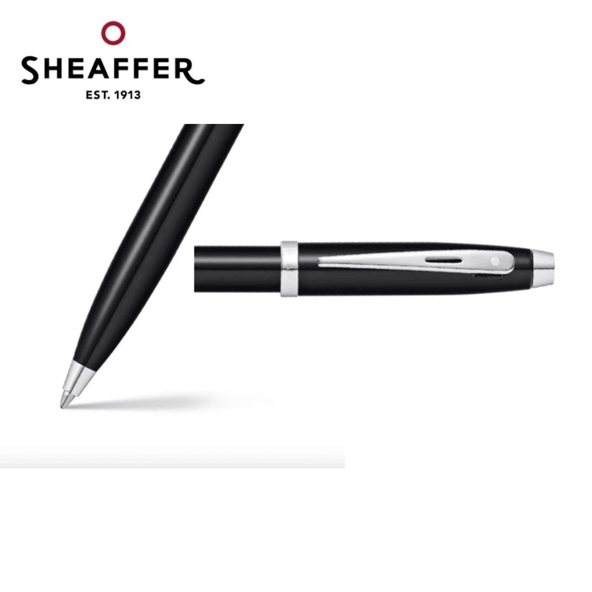 SHEAFFER - Bolígrafo Sheaffer Serie 100 Negro brillante