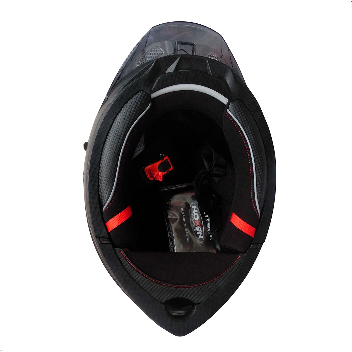 GENERICO - Casco Para Motociclista Hoken HK3 FF916 Abatible Mate