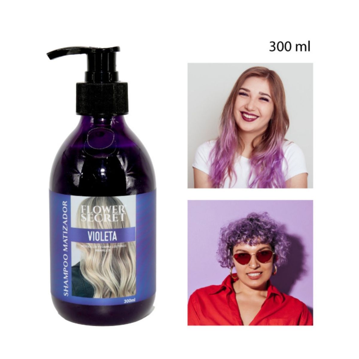 FLOWER SECRET - Flower Secret Shampoo Matizador Violeta 300ml