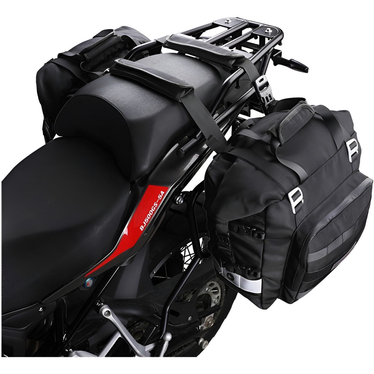 QUICK - Bolsa Lateral Para Motocicleta De Liberación Rápida De 20l