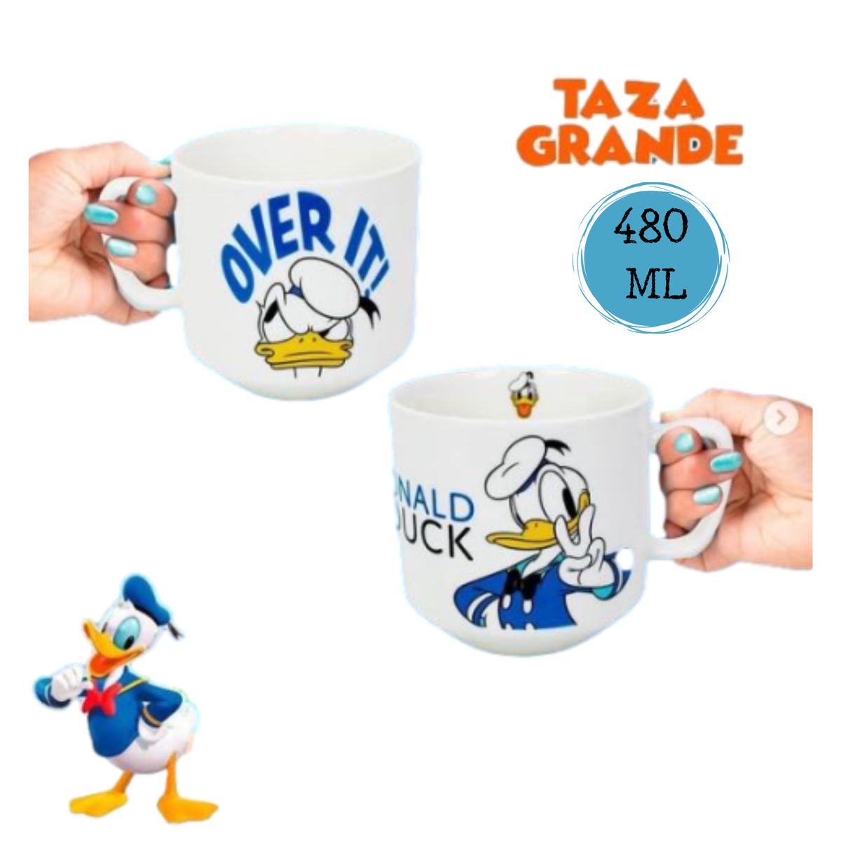 GENERICO - Taza de Pato Donald - 480 ml