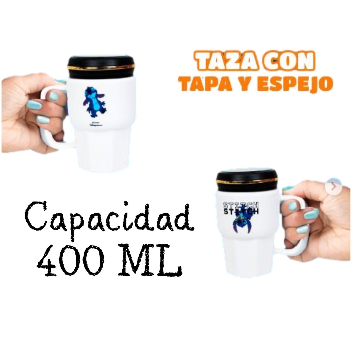 GENERICO - Taza de Stitch - 400 ml