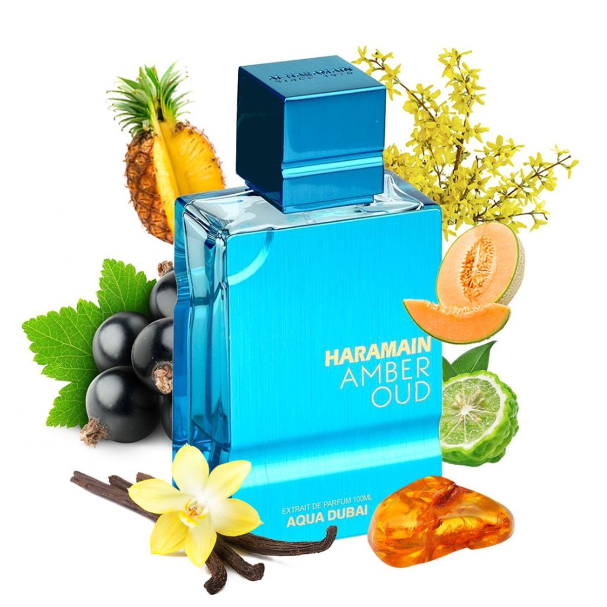 PERU IMPORTACIONES - Al Haramain Amber Oud Aqua Dubai Unisex EDP 100 ml