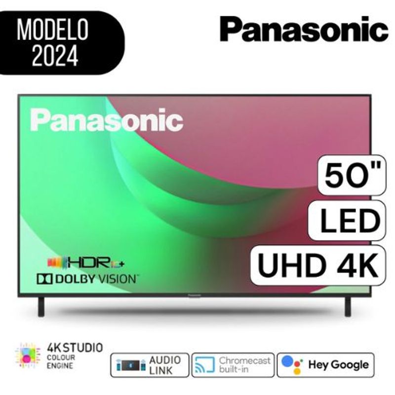 PANASONIC - Televisor Panasonic 50"  Pulg. LED 4K TC-50NX700P - Negro