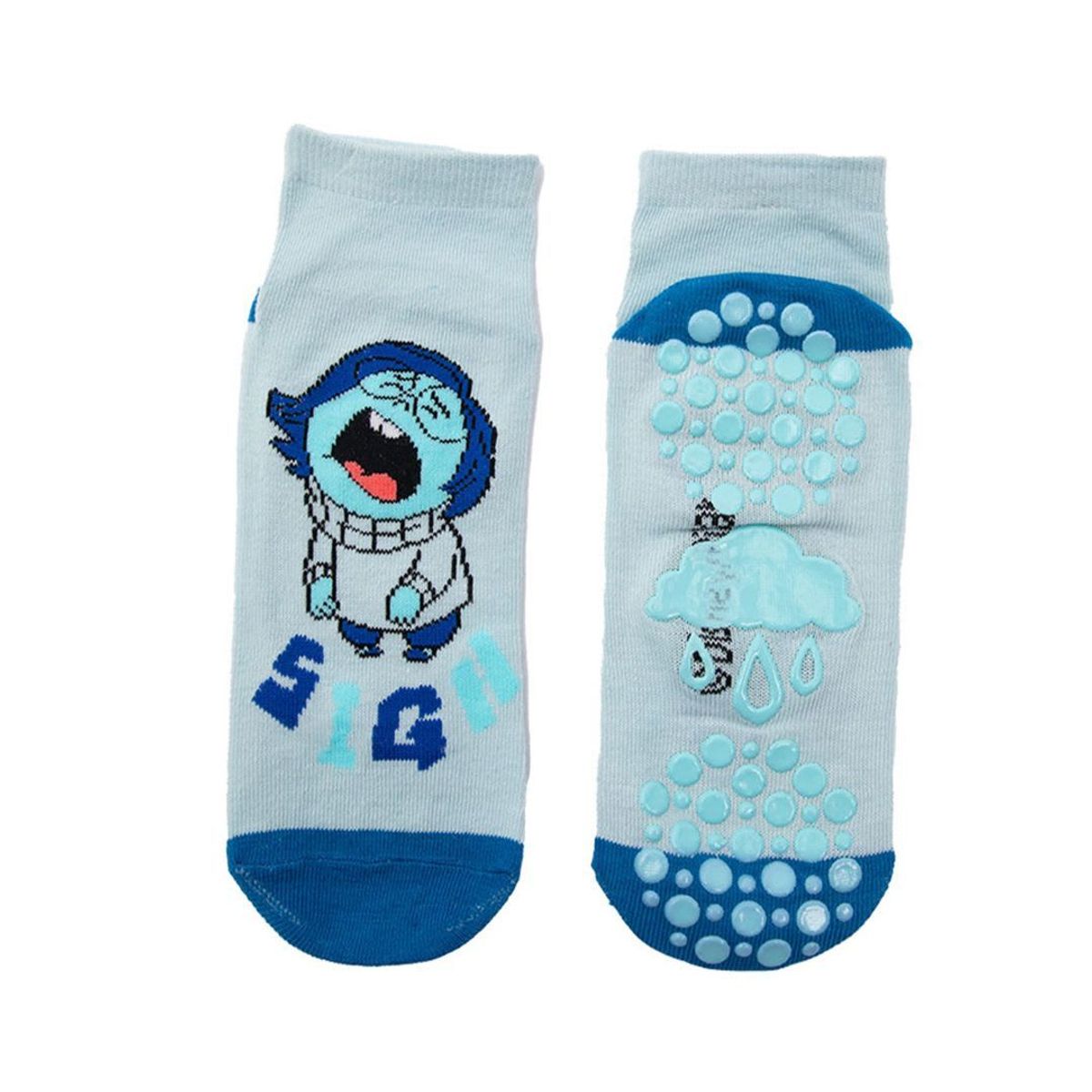 DISNEY CLASICOS - Medias Antideslizante Disney Intensamente Tristeza X Par