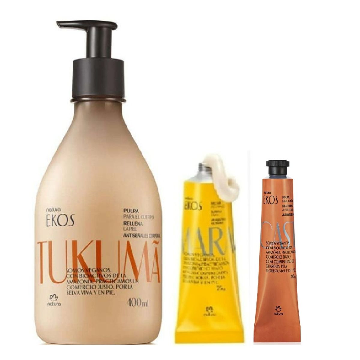 NATURA - Kit Ekos tukuma hidratante corporal + de manos 75gr + 40gr