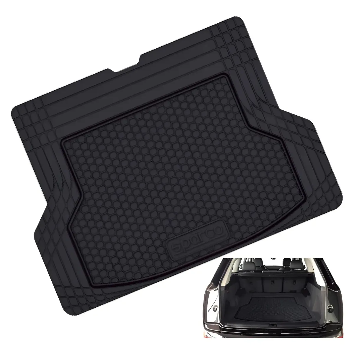 SPARCO - Cubre Maleta Sparco Pvc Maletero Antideslizante Auto Suv Ryc