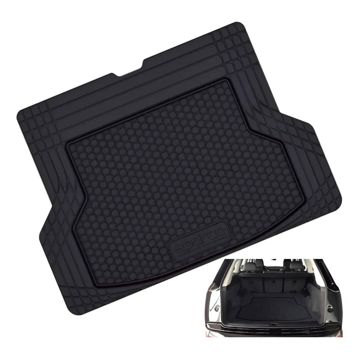 SPARCO - Cubre Maleta Sparco Pvc Maletero Antideslizante Auto Suv Ryc