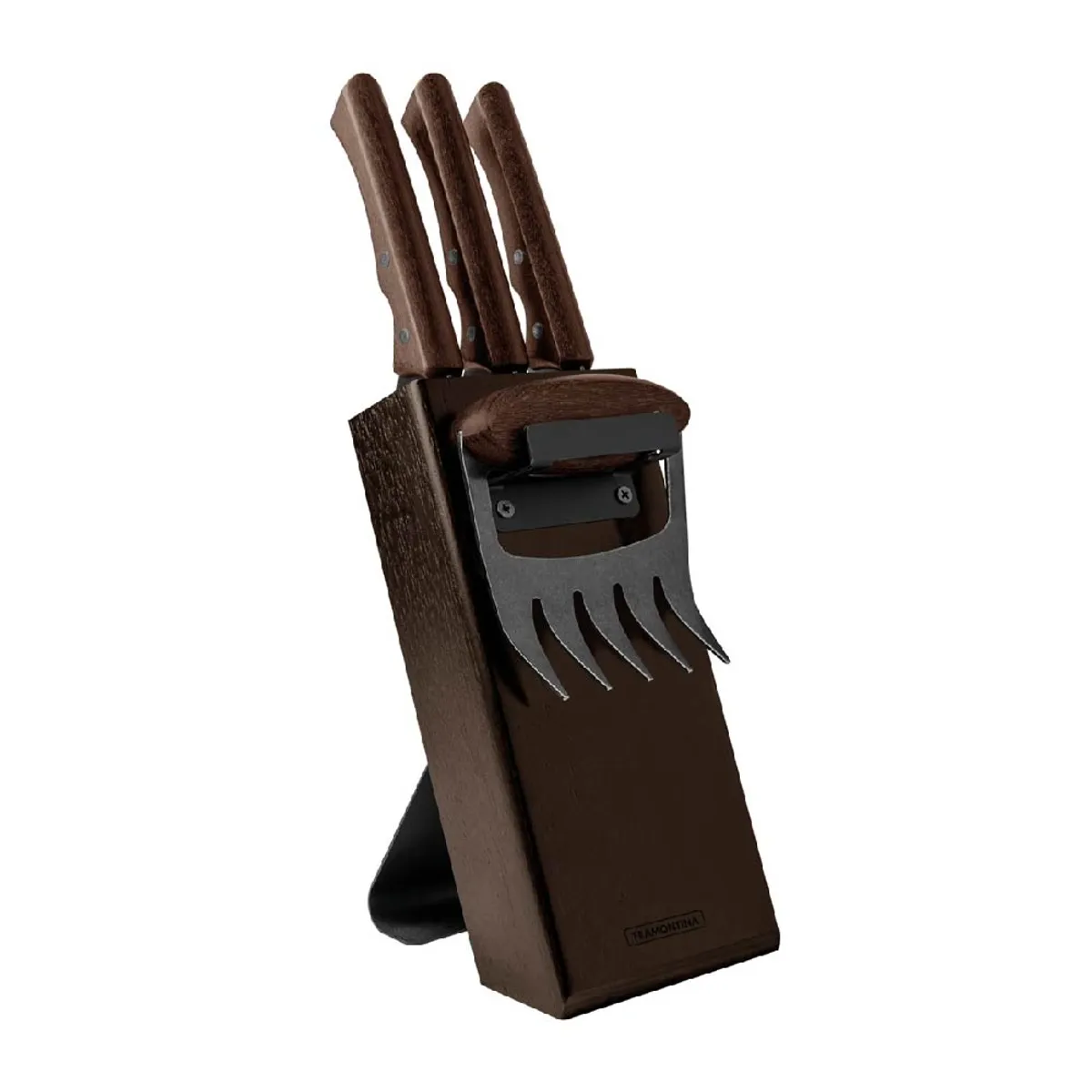 TRAMONTINA - Kit Para Asado TRAMONTINA Churrasco  Acer inox 5 Piezas