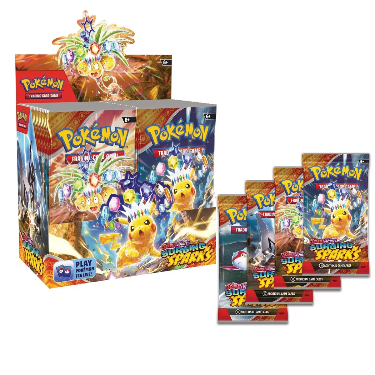 POKEMON - Pokemon TCG Surging Sparks Booster Display Box Ingles