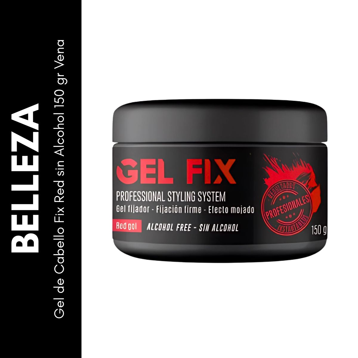 GENERICO - Gel de Cabello Fix Red sin Alcohol 150 gr Vena