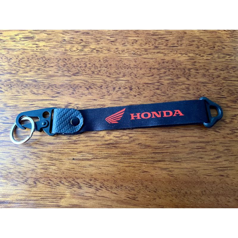 GENERICO - Llavero Honda Lanyard Transalp Pita Africa Twin Llaves Cinta