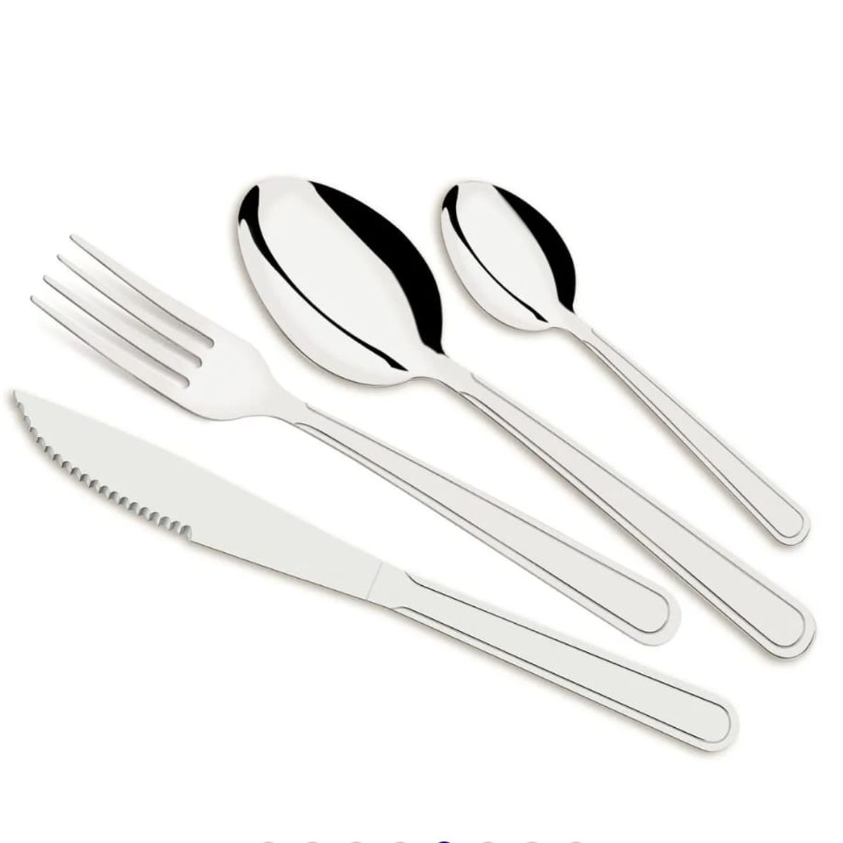 TRAMONTINA - SET DE CUBIERTOS TRAMONTINA 24 PIEZAS MOD 23498072 ACERO INOX