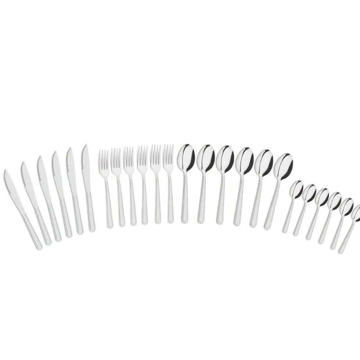 TRAMONTINA - SET DE CUBIERTOS TRAMONTINA 24 PIEZAS MOD 23498072 ACERO INOX