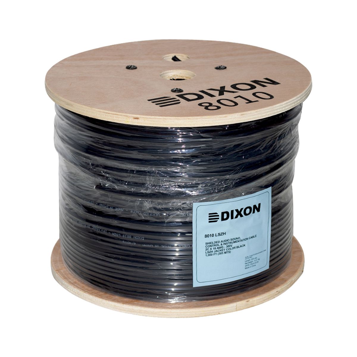 DIXON - CABLE DE INSTRUMENTACION Y CONTROL 2X18AWG LSZH DIXON 8010
