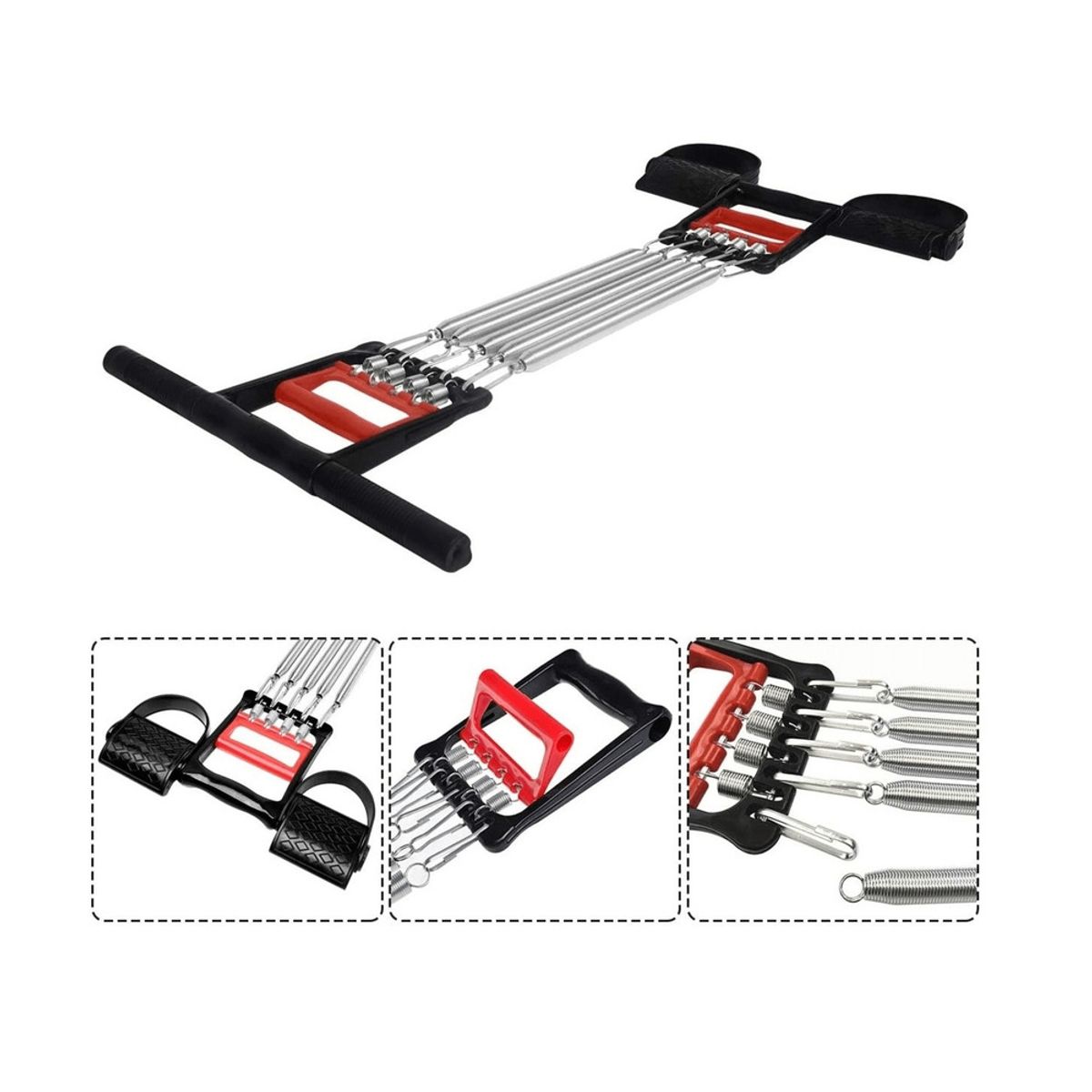 GENERICO - Extensor de pecho metal con pedales