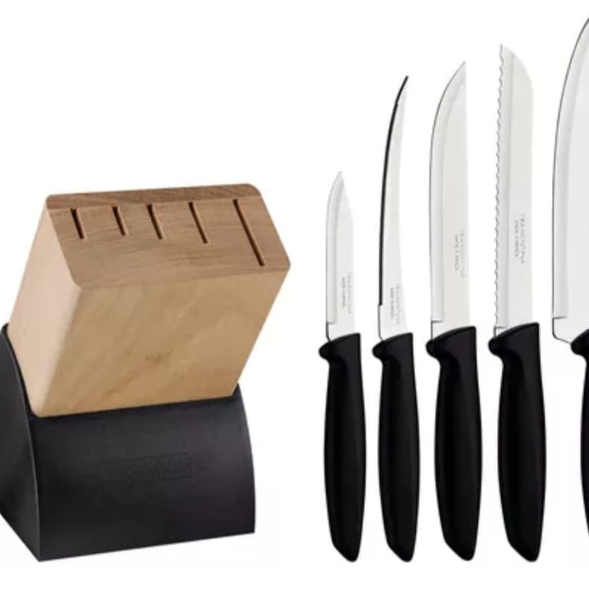 TRAMONTINA - TACO U JUEGO  DE CUCHILLOS 6 PIEZAS ULTRACORTE TRAMONTINA