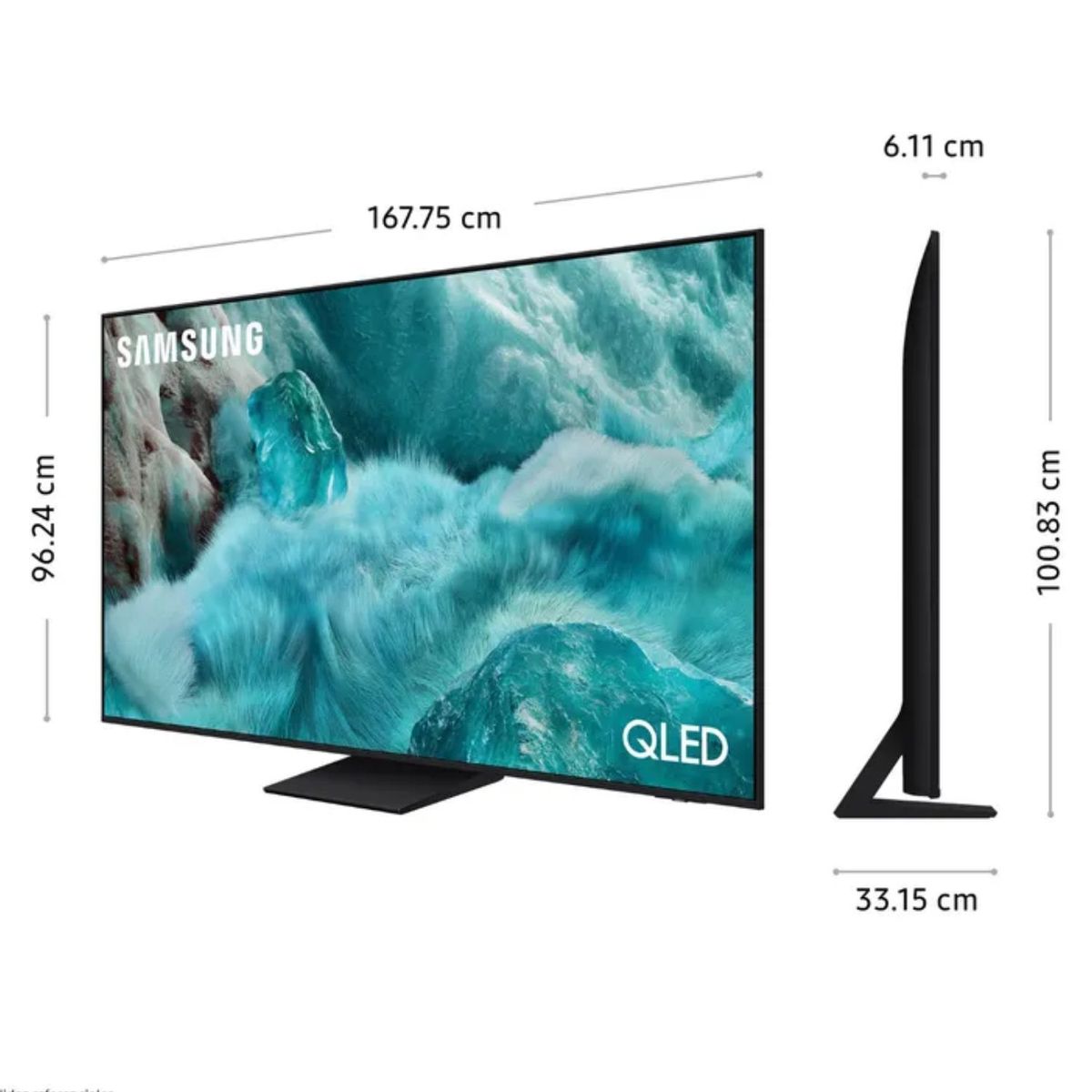 SAMOA - Televisor Samsung QLED 75 Visión AI Smart TV QN75Q7F5AGXPE - Nuevo 2025