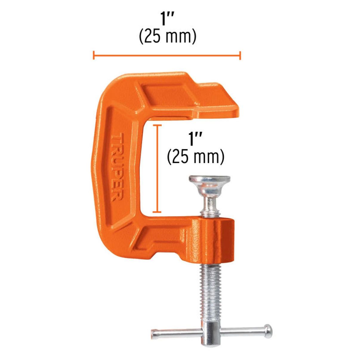 Truper - Prensas mini de hierro dúctil para carpintería. TRUPER - 17658