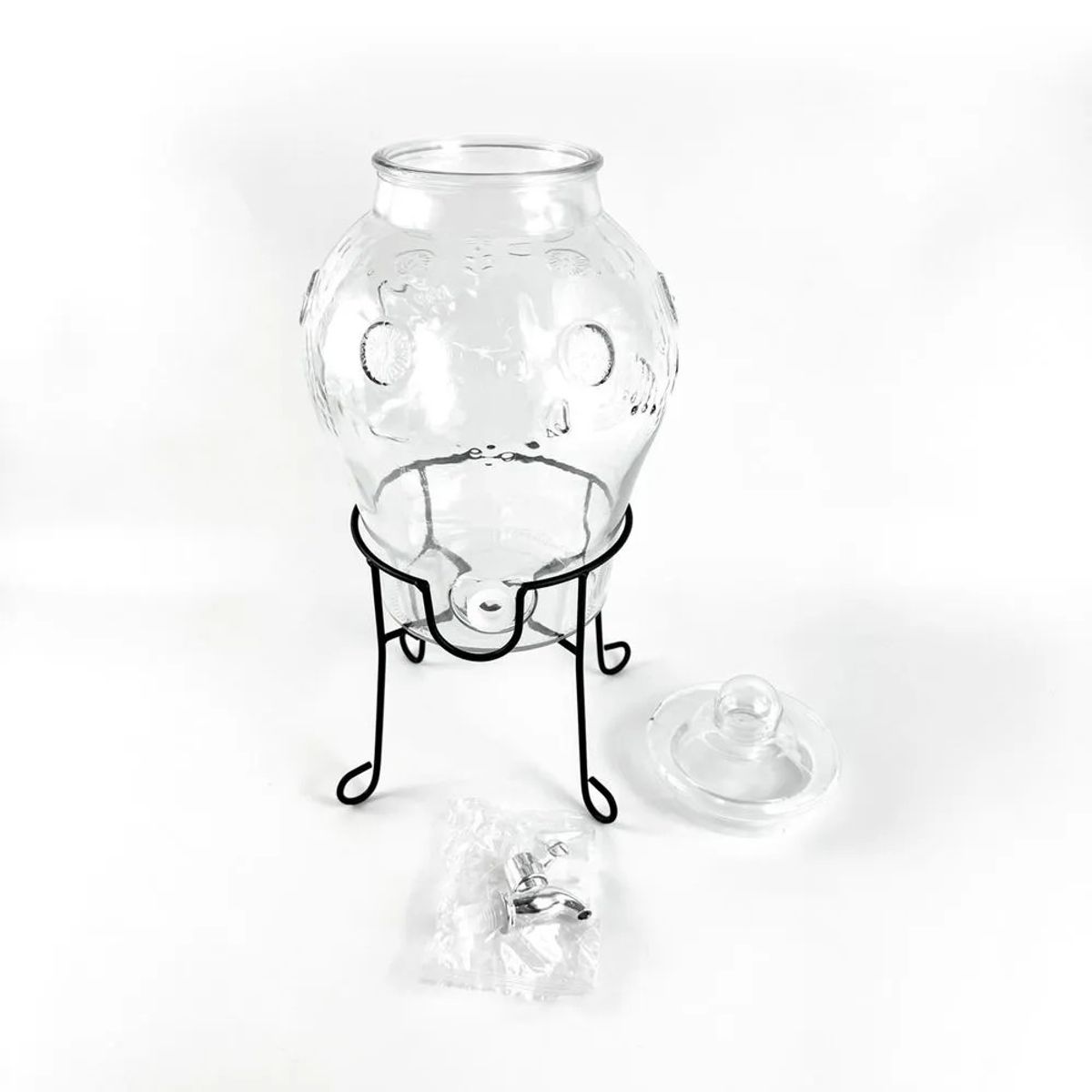 ICHIMATSU - Dispensador De Vidrio 6 Lt C/Rack.