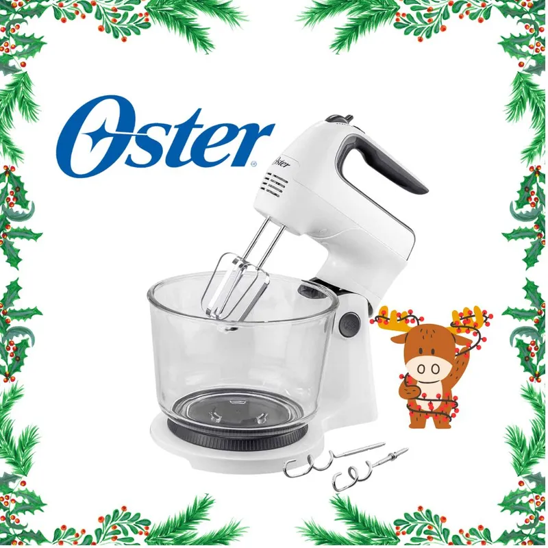 OSTER - Batidora de mano y pedestal Oster con acción giratoria FPSTHS3611