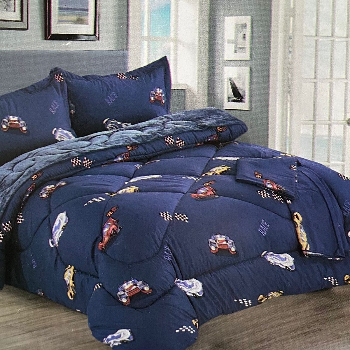 MINGDA - Set Edredón Kids Piel de Angel + Sabanas + Fundas 5 piezas Calidad