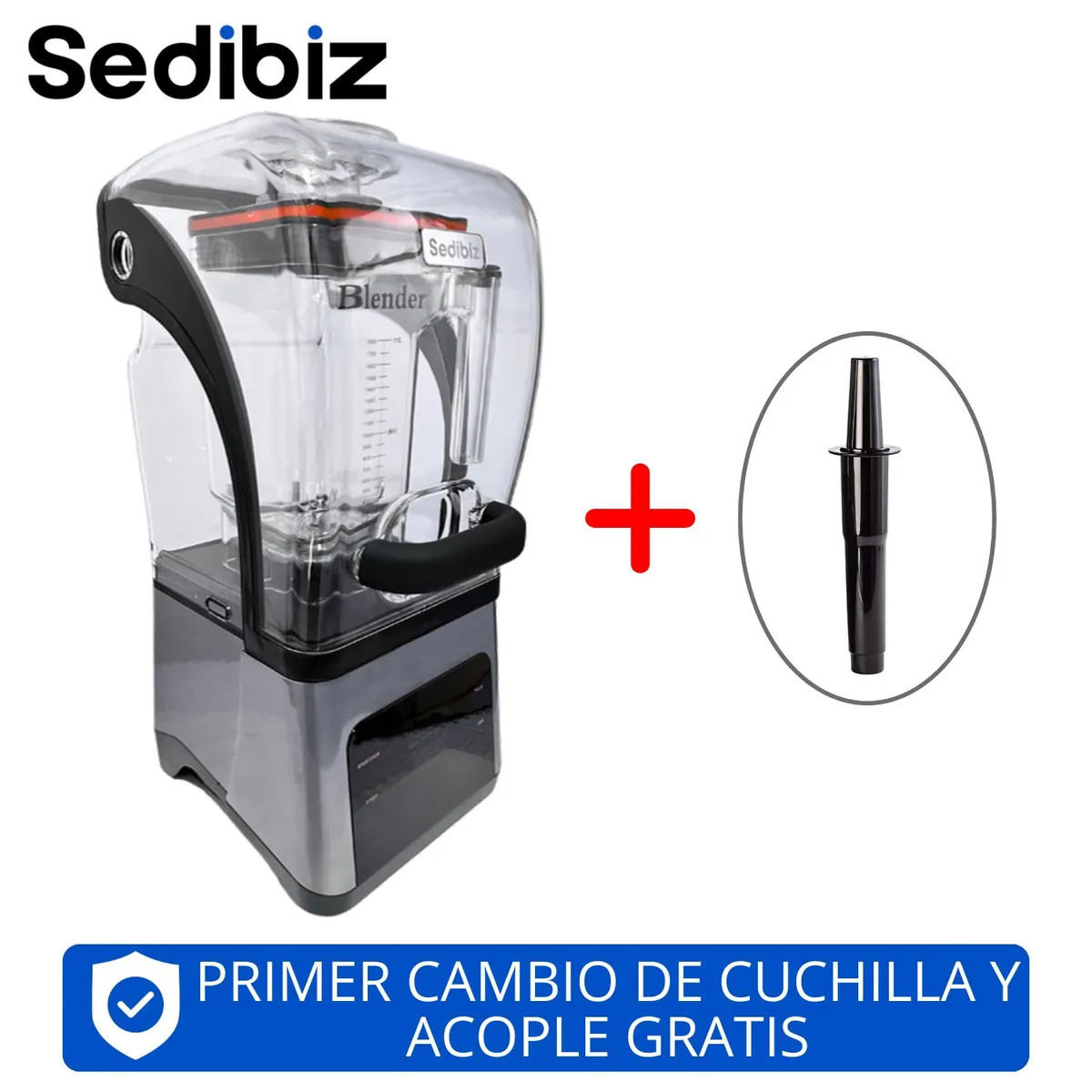 LICUADORA - LICUADORA ENCAPSULADA DIGITAL 1021C GRIS 1.8 L